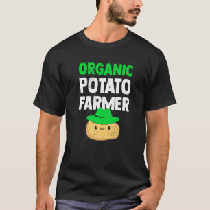 Camiseta Entusiasta de Batata Orgânica da Agricultura de Ba