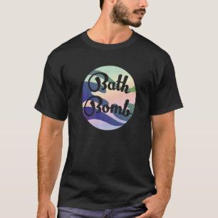 Camiseta Entusiasta de Bombas de Banho de Relaxamento em Ba