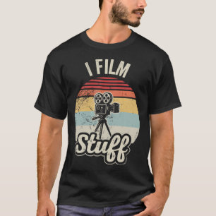 Camiseta Entusiasta de Câmera Retro I Film Stuff