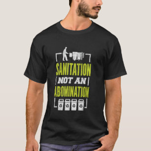 Camiseta Entusiasta de Coleta de Lixo do Trabalhador de San