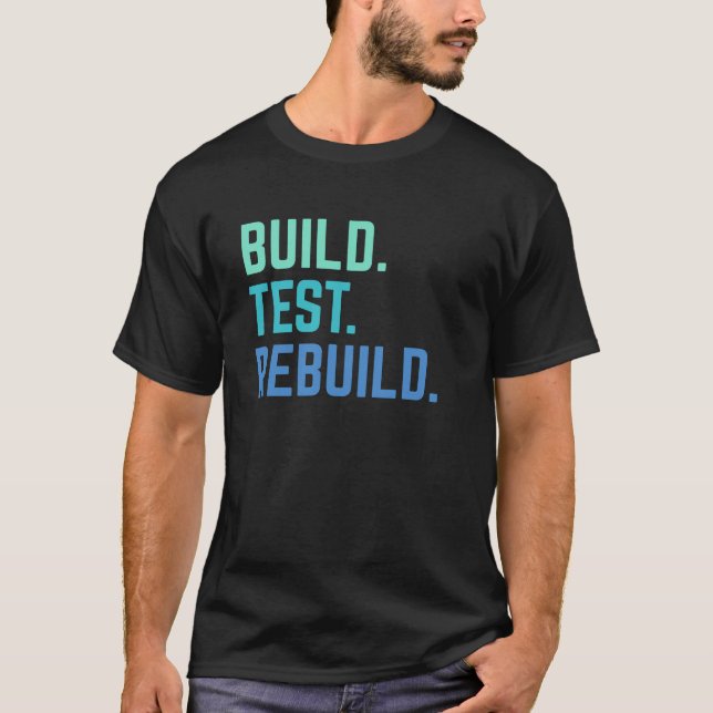 Camiseta Entusiasta de Engenharia e DIY (Frente)