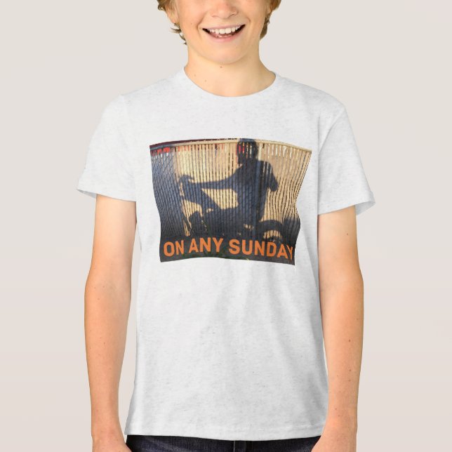 Camiseta Entusiasta de motocicletas jovens (Frente)