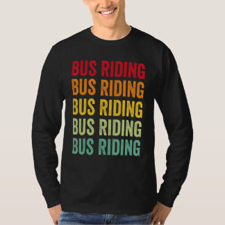 Camiseta Entusiasta de Ônibus Entusiasta de Ônibus Design A
