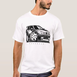 Camiseta Entusiasta Do Carro Arte 205