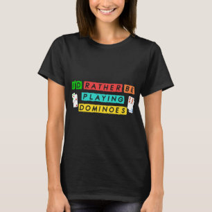 Camiseta Entusiasta do Jogador do Conselho Domino Jogo Ni