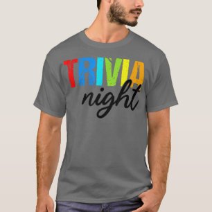 Camiseta Entusiasta do jogo Trivia NightFunny Quiz