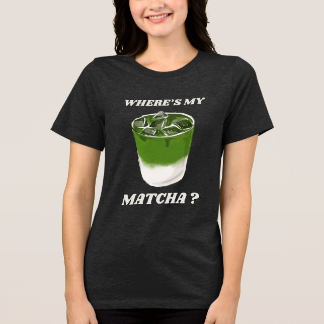 Camiseta Entusiasta do Tea Verde com o Gift Lover (Frente)