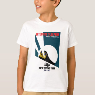 Camiseta Entusiasta do trem ferroviário britânico