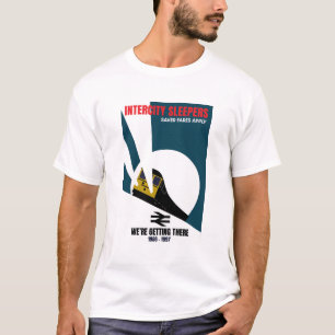 Camiseta Entusiasta do trem ferroviário britânico