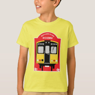 Camiseta Entusiasta do trem ferroviário britânico