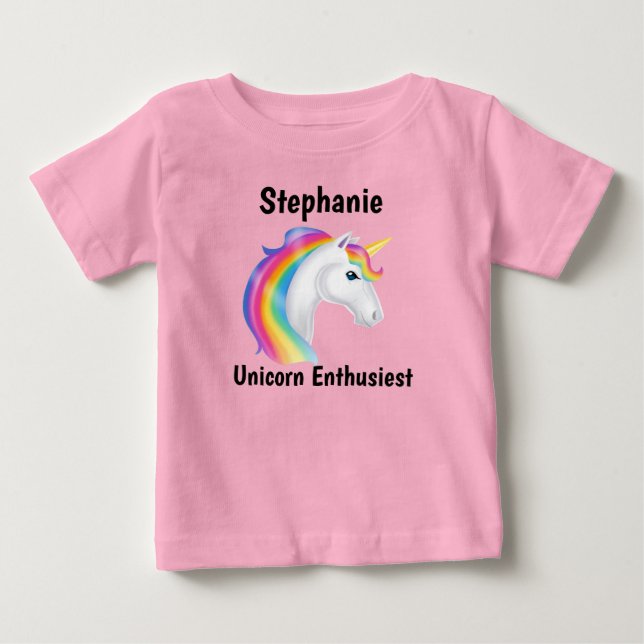 Camiseta Entusiasta do Unicorn (Frente)