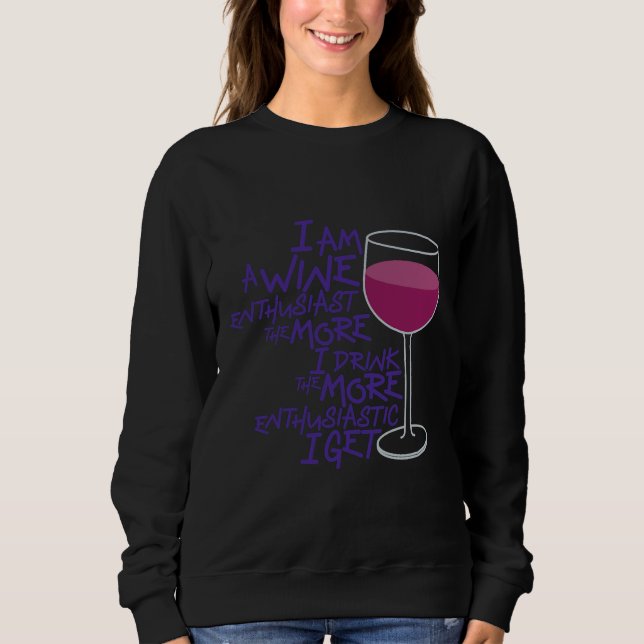 Camiseta Entusiasta do Vinho 127 (Frente)