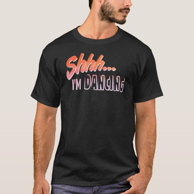 Camiseta Entusiasta Hobby Dançando (Frente)