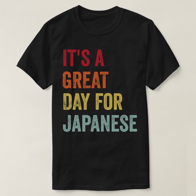 Camiseta Entusiasta japonês (Frente do Design)