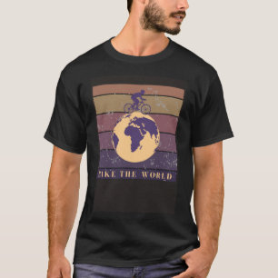 Camiseta Entusiastas Da Bicicleta Mundial