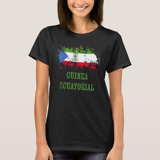 Camiseta Entusiastas da Guiné e da Guiné Equatorial (Frente)