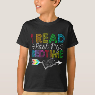 Camiseta Entusiastas da leitura após a hora de dormir livre