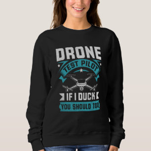 Camiseta Entusiastas de Asas de Piloto de Teste de Drone Se