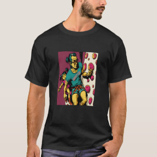 Camiseta Entusiastas de Escala de Muros Retraindo-se para D