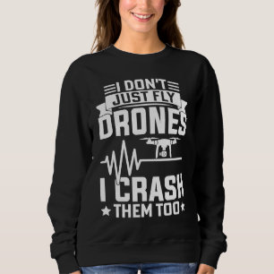 Camiseta Entusiastas de Piloto de Drone Asas Não apenas Voa