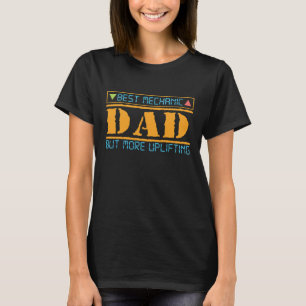 Camiseta Entusiastas do Elevador Mecânico do Pai de Melhor
