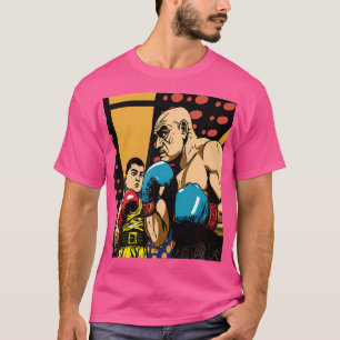 Camiseta Entusiastas esportivos in a box Vintage Pop Art Bo
