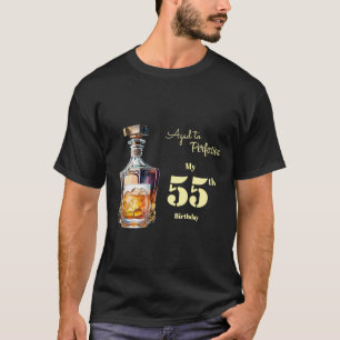 Camiseta Envelhecido à Perfeição Whiskey de Aniversário de