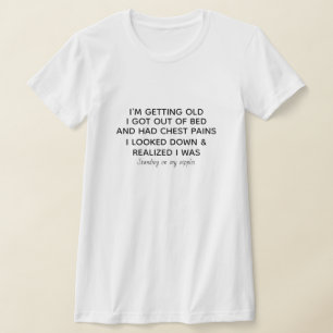 Camiseta Envelhecimento