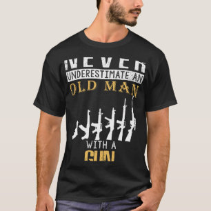 Camiseta Envelhecimento Feliz por Acionamento: Velho Mans C