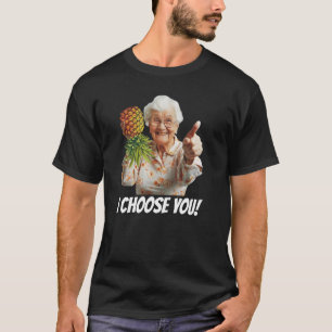 Camiseta Envergonhamento Inapropriado Do Abacaxi Swinger En