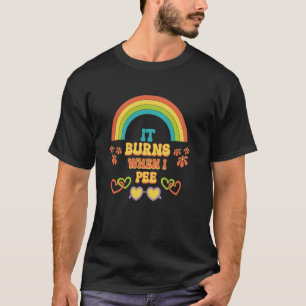 Camiseta Envergonhando Queimaduras Inadequadas Inadequadas