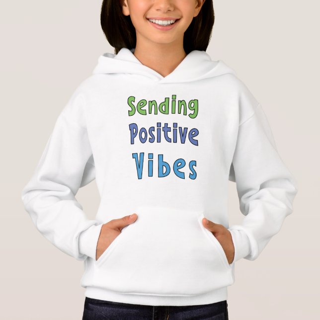 Camiseta Enviando Vibes Positivas (Frente)