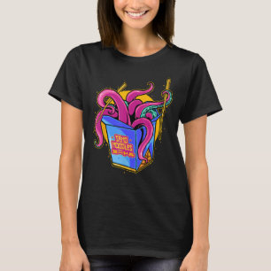 Camiseta Enviar Noodles Octopus Kraken Tentacle Foo Japonês