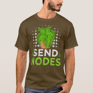 Camiseta Enviar Nós Vegetais Amantes de Jardins Fazendeiro