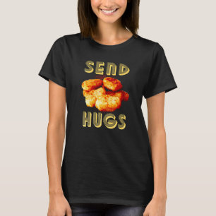 Camiseta Enviar Nuggen de frango de Comida rápida Nuggen