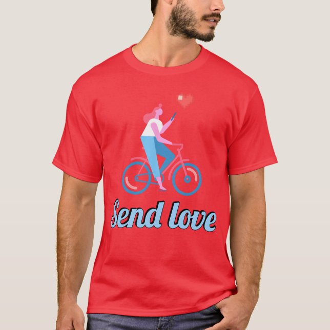 Camiseta Envie amor garota (Frente)