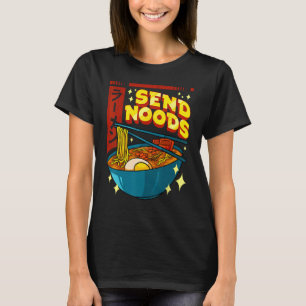 Camiseta Envie Bons Namorados Jogue Gamer Ramen