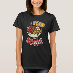 Camiseta Envie Noods Engraçados Deliciosos Noodles Coreanos