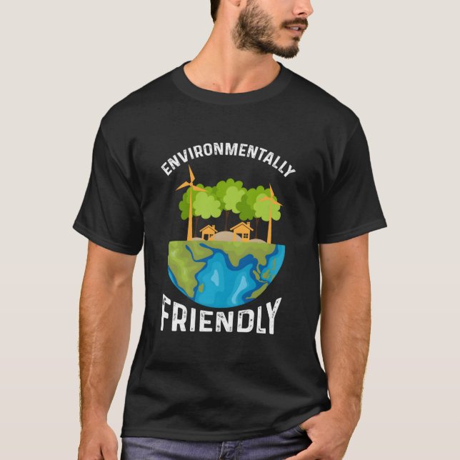 Camiseta Environtally Friendly Environt Environt (Frente)
