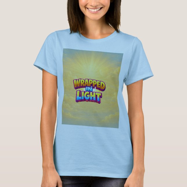 Camiseta Envolta em Luz (Frente)