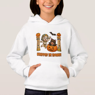 Camiseta Envolto em Assustador | Cute Múmia Egípcia de Hall