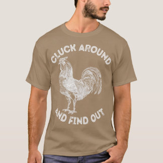 Camiseta Envolva E Descubra O Galo Engraçado E