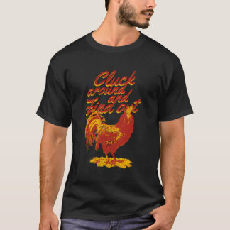 Camiseta Envolver Descubra A Engraçada Galeria Sarcástica