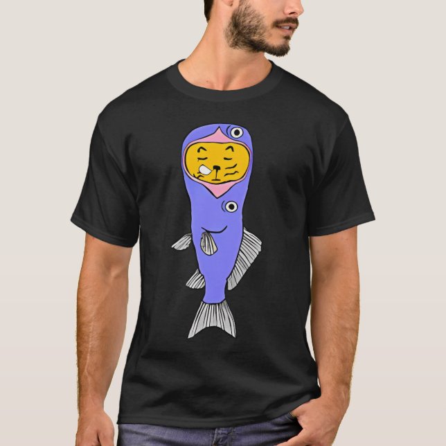 Camiseta Envolvido em Peixe (Frente)