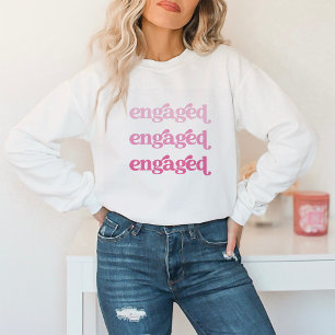 Camiseta Envolvido   Texto Gradiente Rosa-Boho