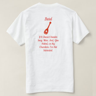 Camiseta Envolvimento de Bardo