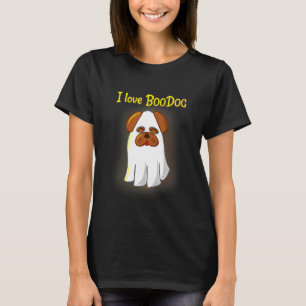 Camiseta Enxug Bonito De Halloween Em Figurino Fantasma