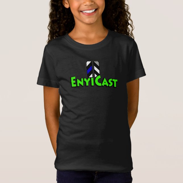 Camiseta EnyiCast Kids' Tee (Frente)