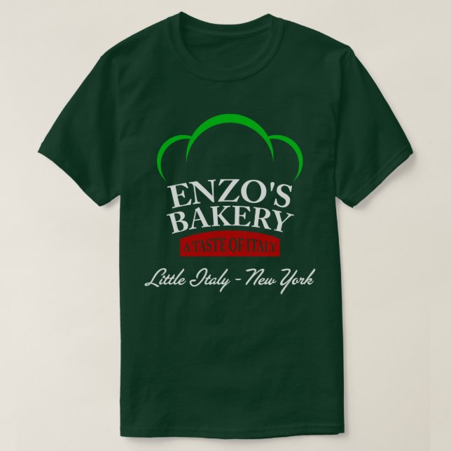 Camiseta Enzos Bakery (Frente do Design)