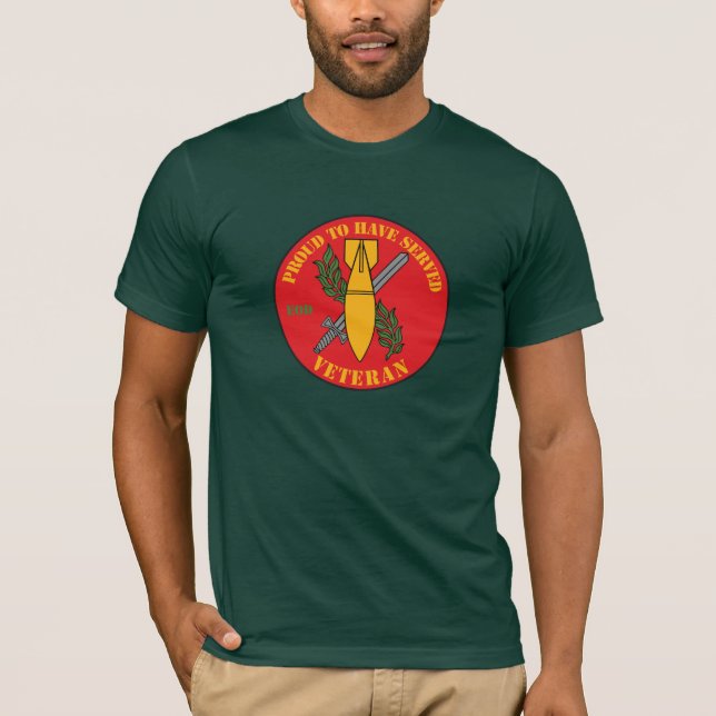 Camiseta EOD Koninklijke Landmacht Veteraan (Frente)